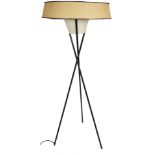 A Gerald Thurston for Lightolier floor lamp, circa 1950, 47.5"h x 21"w