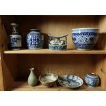 (lot of 8) Mostly Chinese ceramic items