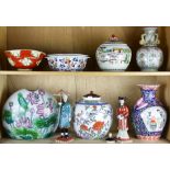 (lot of 10) Chinese porcelain lot