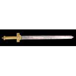 Short sword manufactured by Henderson Ames Co