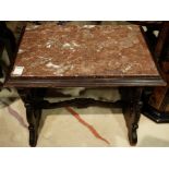 A Renaissance Revival trestle table