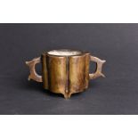 Bronze tripod censer