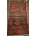 Antique Caucasian Kazak carpet