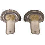 A pair Irish Lord Lieutenants full dress epaulettes