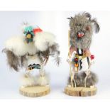 (lot of 2) Kachina style dolls