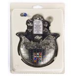Judaica .925 silver weighted hamsa case