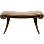 An Empire style window bench by Kerry Joyce for Dessin Fournir