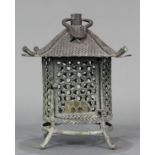 Japanese metal outdoor lantern