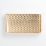 A fourteen karat gold matchbox, Tiffany & Co.