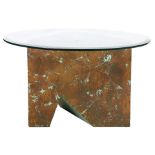 A contemporary occasional table