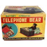 A Linemar battery operated Telephone bear