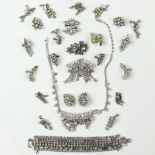 A group of costume jewelry, including Kramer of New York, Ledo