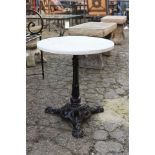 A French bistro style occasional table