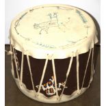 A hide drum