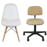 Egon Eiermann for Wilde & Spieth office chair and a Modernica Eames DKW chair