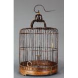 Chinese bamboo bird cage