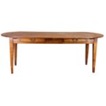 An English country pine work table or dining table circa 1790