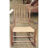 A period American Shaker rocking chair