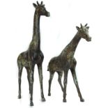 Sculptures, Giraffe and Her Calf