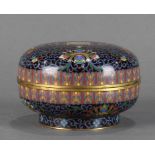 A Chinese cloisonne box