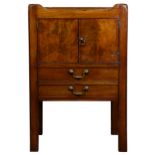 George III mahogany commode circa 1800