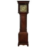 An English Georgian tall case clock