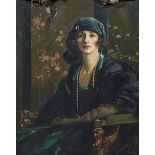 Painting, Sir John Lavery, Mrs. Dudley Ward