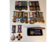 A quantity of masonic medals, mostly East Cornwall