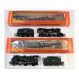 Two boxed 00 gauge Hornby model trains: R257 BR Sc