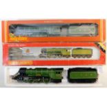 Two boxed 00 gauge Hornby model trains: R845 LNER