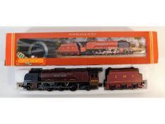 A boxed 00 gauge Hornby model trains: 'Duchess Of