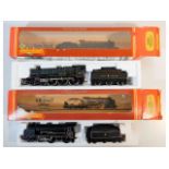 Two boxed 00 gauge Hornby model trains: R084 BR 4-