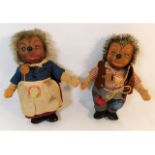 Steiff original Marke & Micki hedgehogs