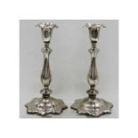 A pair of Henry Wilkinson & Co. 1877 Sheffield sil