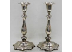 A pair of Henry Wilkinson & Co. 1877 Sheffield sil