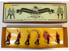 A boxed collectors edition set of the 1st Regiment
