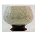 A c.1900 well decorated Chinese celadon bowl with