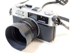 An Olympus 35RD Range Finder 40mm lens