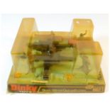 A boxed Dinky model static 88mm gun with crew no.6