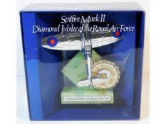 A boxed Dinky Spitfire MkII Diamond Jubilee of Roy