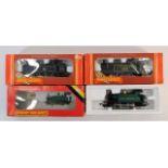 Three boxed 00 gauge Hornby model trains: R077 GWR