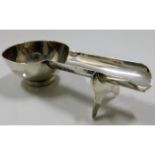 A 1907 Birmingham silver cigar ashtray spoon by Wi