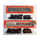 Two boxed 00 gauge Hornby model trains: R150 LNER