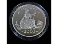 A Britannia silver proof limited edition of 500 -