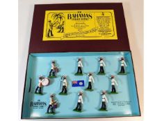 A boxed set of the Bahamas Police Band by Britains