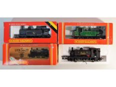 Three boxed 00 gauge Hornby model trains: R058 BR