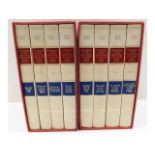 Eight boxed Folio Society volumes of the History o