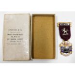 A boxed masonic Steward medal 'RMBI' dated 1950