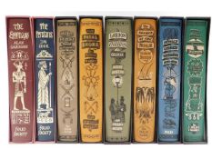 A quantity of eight Folio Society books with slip