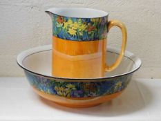 A Wilkinson, decorative wash bowl 15.75in diameter